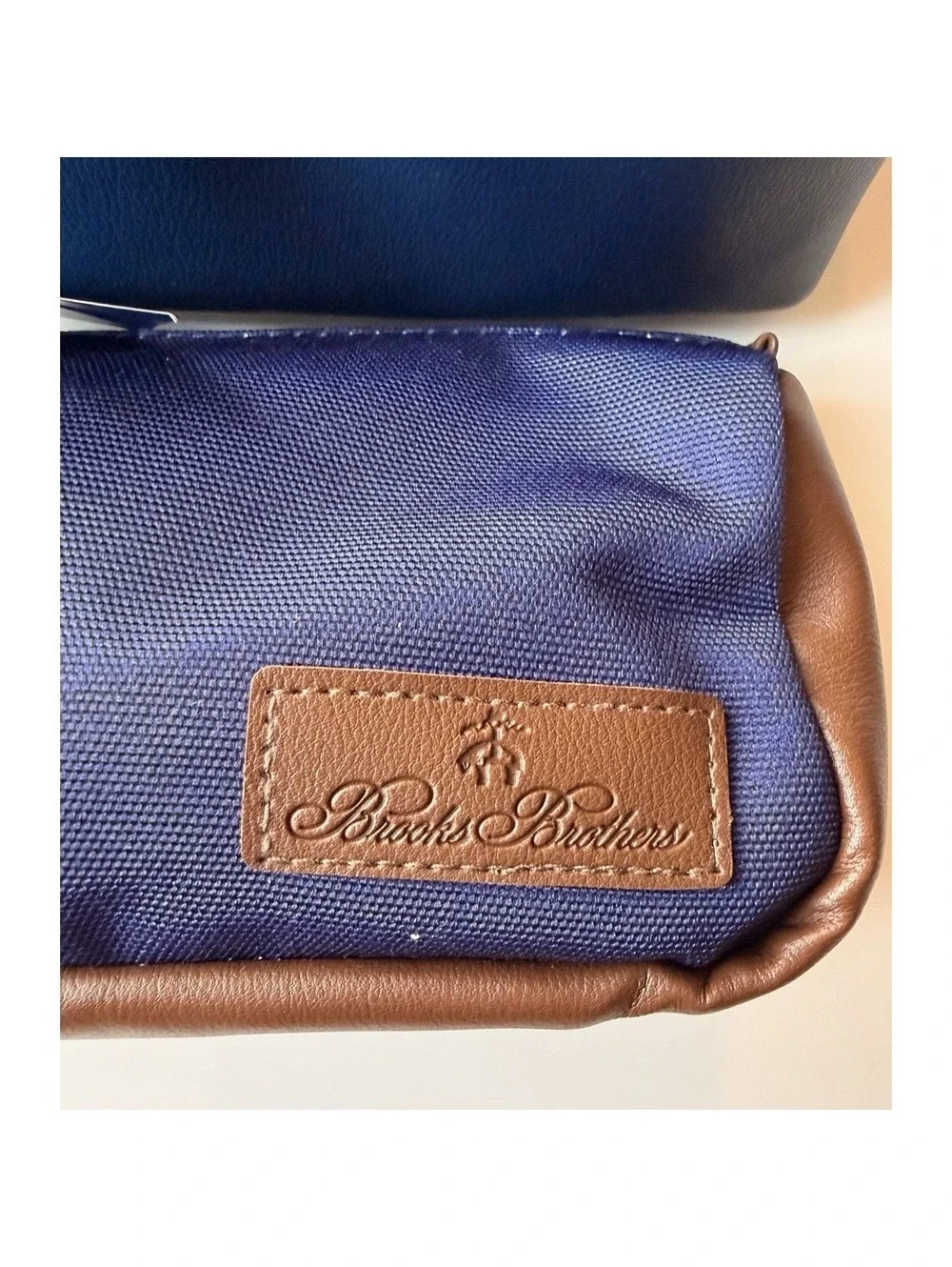 *2* United Airlines Brooks Brothers Amenity Travel Kit Blue Stripe 2026 Sealed